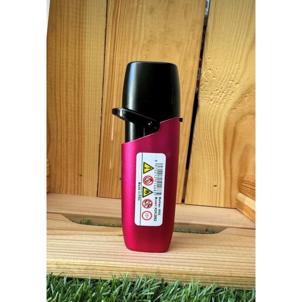 KKK Pembe Siyah Özel Tasarım Torch Jet Çakmak