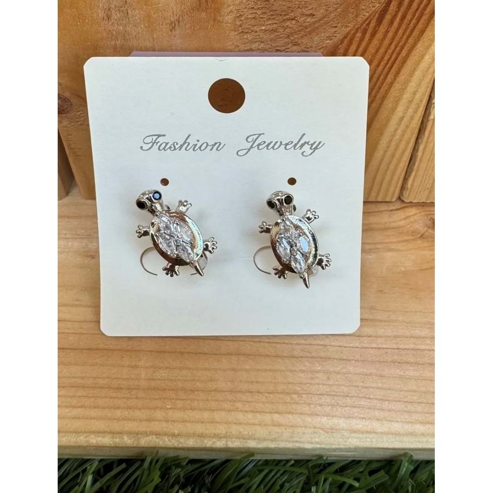 Çelik Küpe /Kaplumbağa