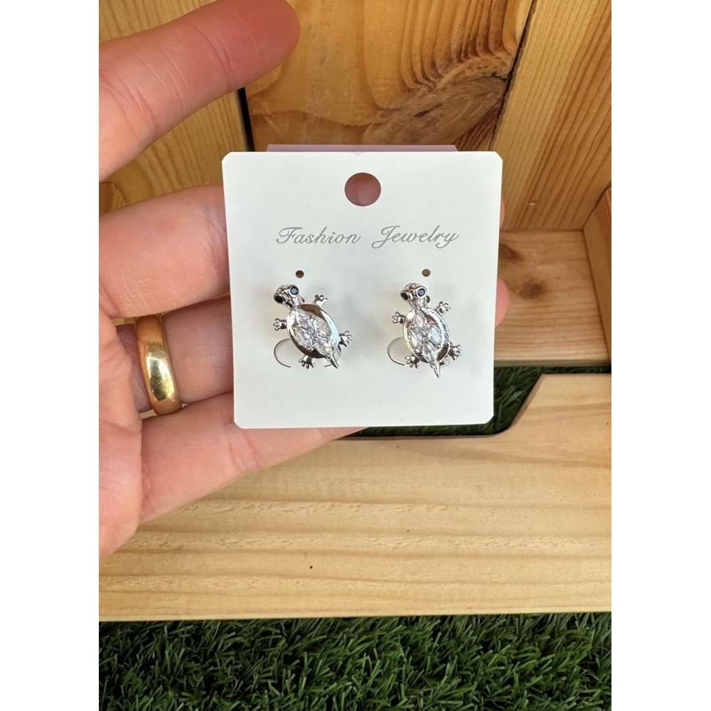 Çelik Küpe /Kaplumbağa