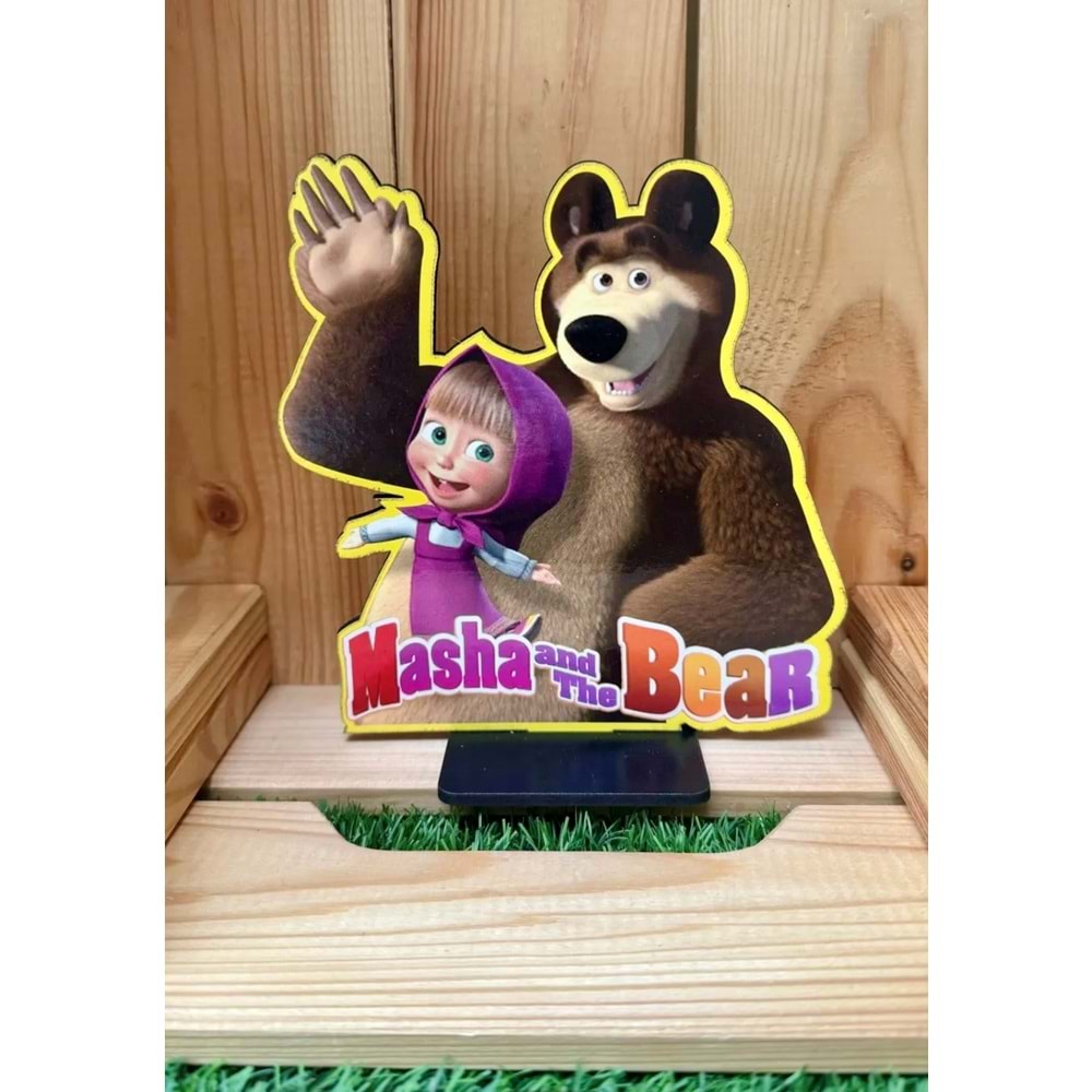 Maşa ile Koca Ayı Masa Süsü