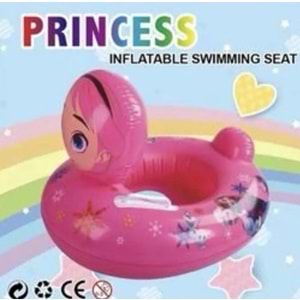 Prenses Bebek Yüzme Simidi Deniz Simidi