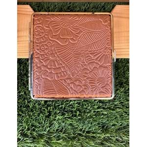 Mr Eds Lüks Deri Slim Sigara Tabakası Kahverengi