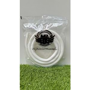 Mr Eds Soft Touch Silikon Hortum /Beyaz