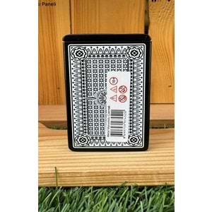 Hunter Maça As Tasarım Metal Çakmak/Siyah