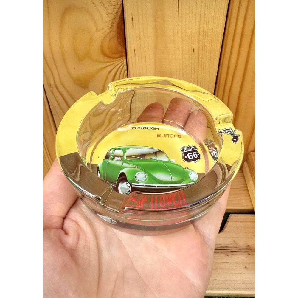 Yuvarlak Cam Küllük/Vosvos Volkswagen