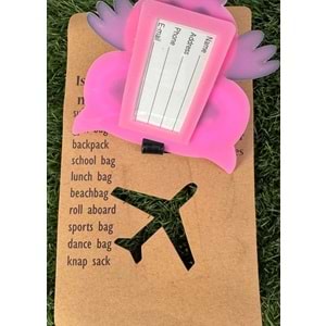 Bagaj Bavul Valiz Çanta Etiketi/Baykuş