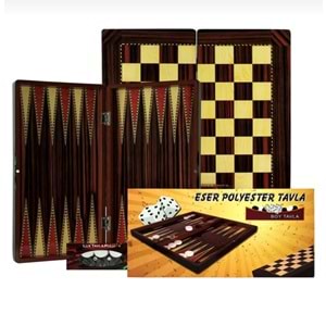 Eser Polyester Tavla Büyük Boy