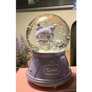 Işıklı Müzikli Kar Küresi Orta Boy 12cm