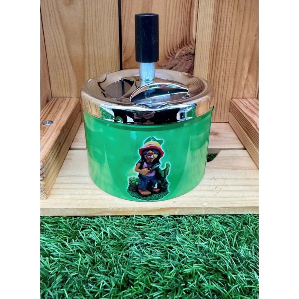 Metal Basmalı Küllük