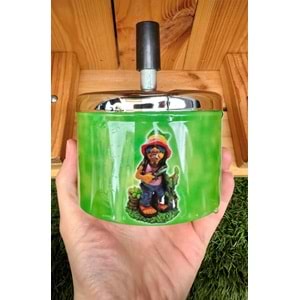 Metal Basmalı Küllük