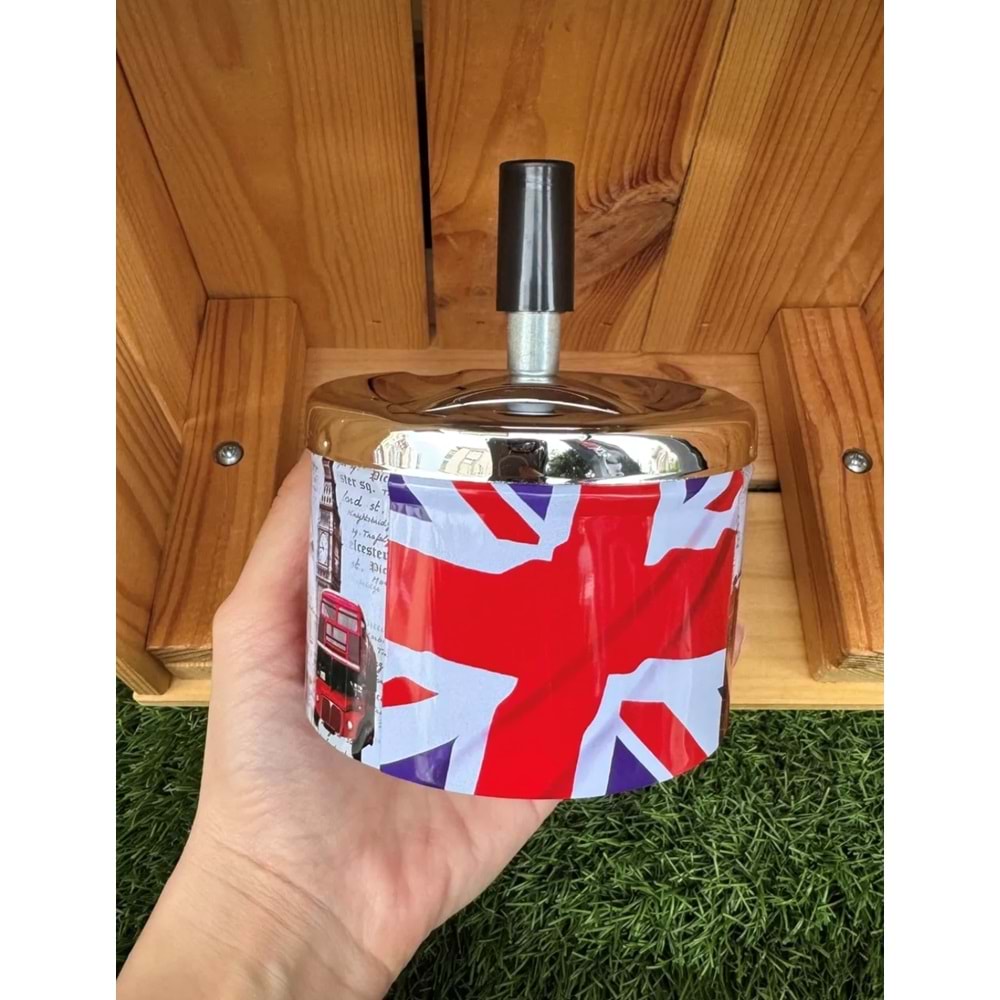 Metal Basmalı Küllük London