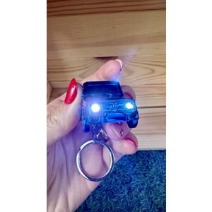 Usb Lighter Araba Figürlü Usb Çakmak / Mavi