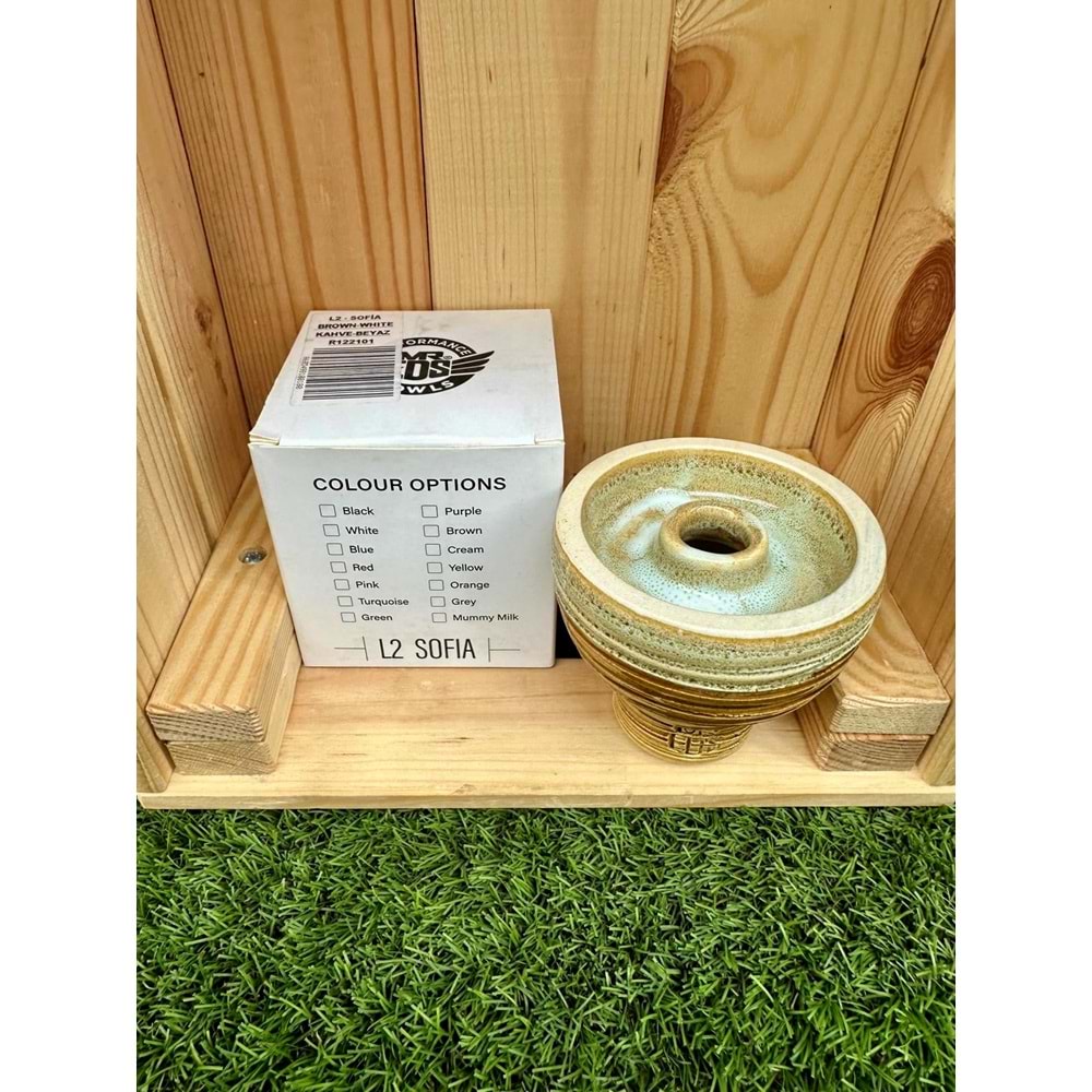 Mr Eds L2 Sofia / Kahve-Beyaz