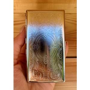 Metal Uzun Slim Tütün Tabakası 4