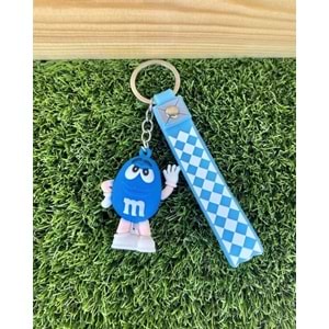 M m Silikon Anahtarlık