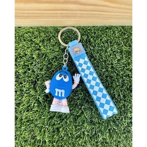 M m Silikon Anahtarlık