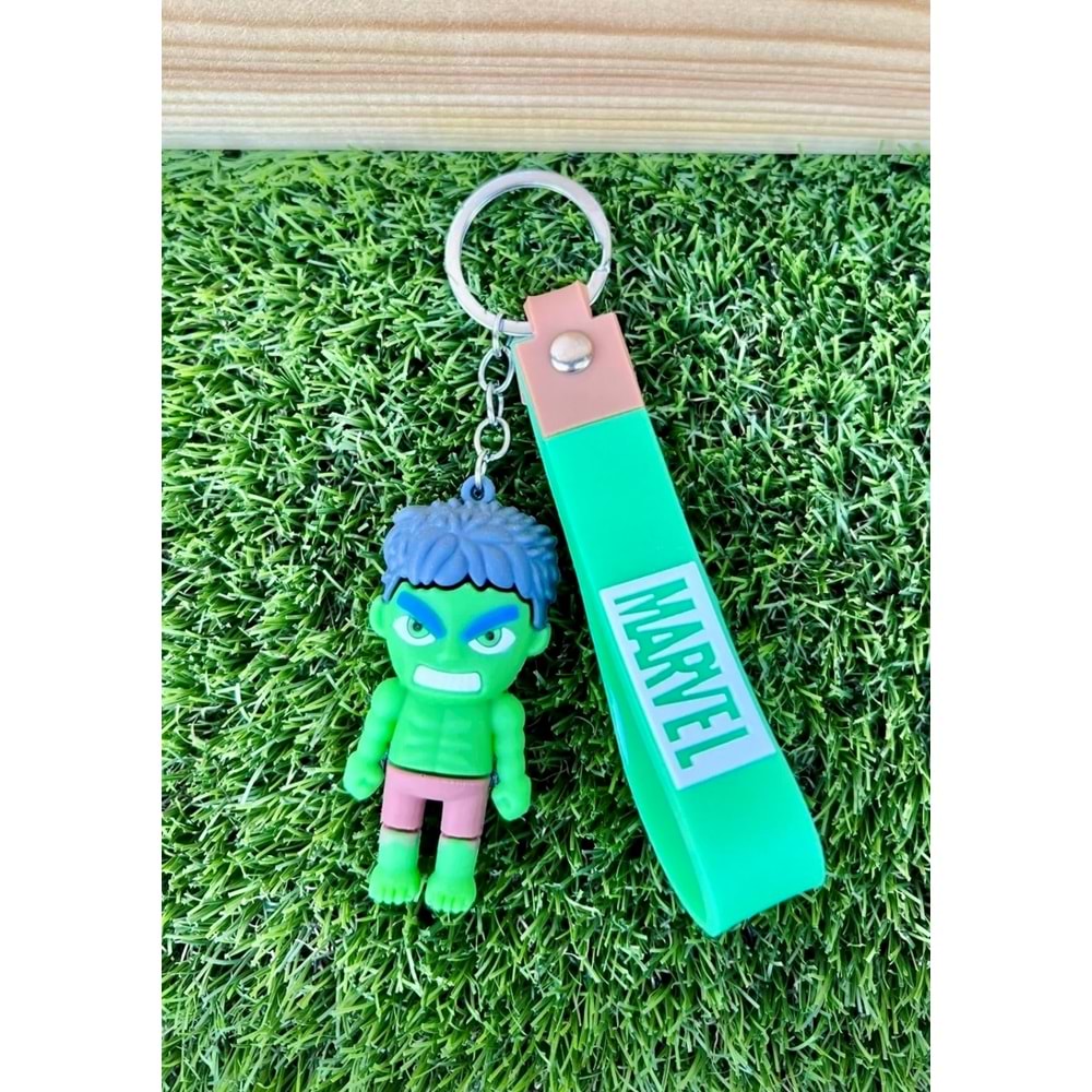 Hulk Marvel Silikon Anahtarlık