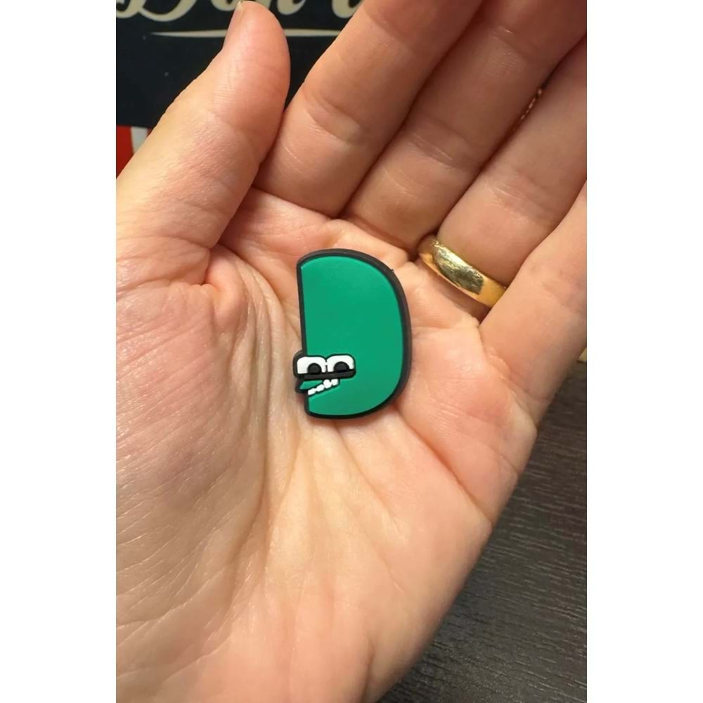 Terlik Süsü/D Harfi Karakter Harf