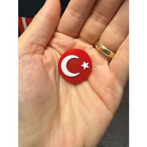 Terlik Süsü/Türk Bayrağı Ay Yıldız