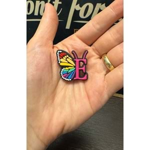 Terlik Süsü/E Harfi Kelebek