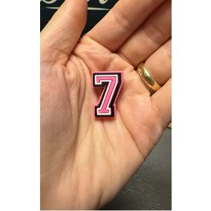 Terlik Süsü/Pembe 7 Rakamı