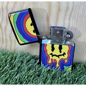 Ghost Benzinli Metal Çakmak Uv Baskı