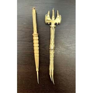 Caria Nargile Lüle Çatalı ve Folyo İğnesi