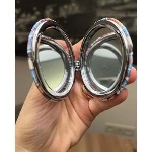 Kelebek Desenli Butterfly El Aynası