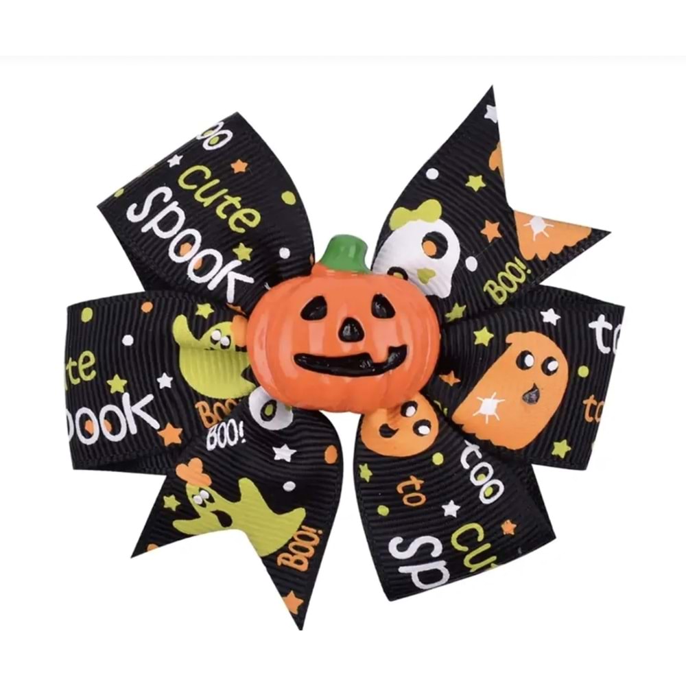 Yılbaşı Tokası Cadılar Bayramı Hallowen 3 Adet Saç Tokası